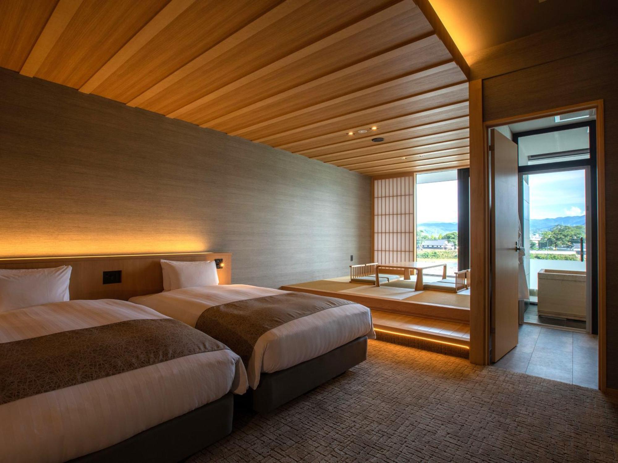 Hitoyoshi Onsen Nabeya Hotel Ruang foto